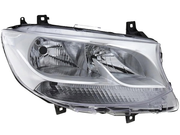 Reflektor PRAWY Lampa przód ze światłem do jazdy dziennej Mercedes 