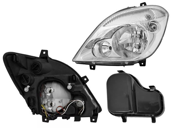 Reflektor Przód Lewa Lampa Przednia Mercedes Sprinter W906 2006-2013 A9068200561