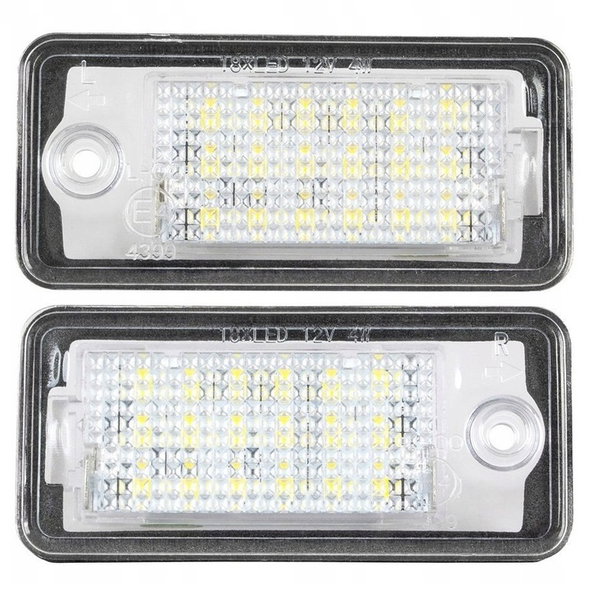 2 Lampki Oświetlenia Tablicy LED Audi A3 A4 A5 A6 A8 Q7 RS4 S3 S4 S6