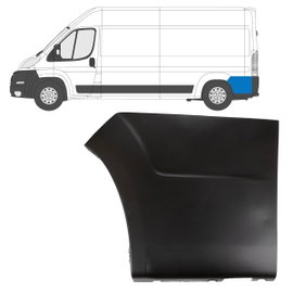 Listwa błotnika tył Fiat Ducato Peugeot Boxer Citroen Jumper 2006-2018 Lewa