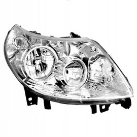 Reflektor prawy Fiat Ducato Boxer Jumper 2006-2010 elektryczny H7/H1