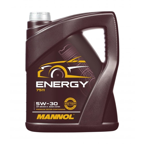 Olej 5W30 Mannol 5 Litrów 5W-30 Syntetyczny do silnika Turbo Diesel Benzyna