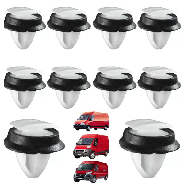 Spinki kołki listwy bocznej Fiat Ducato Boxer Jumper 10 szt.