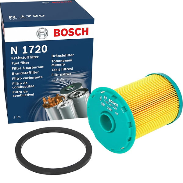 Filtr paliwa Bosch N1720 Nissan Opel Renault z uszczelnieniem
