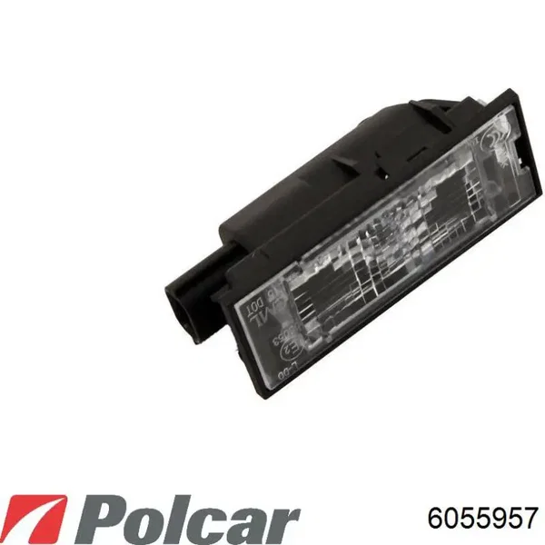 Lampa tablicy rej. Renault Clio III 6055958E DEPO