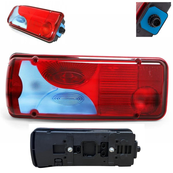 Lampa tylna lewa zespolona z gniazdem bocznym FAST FT86237