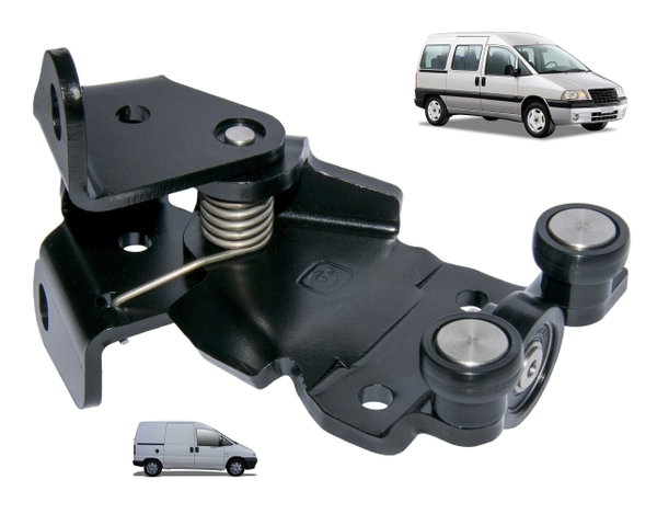 Wózek Środkowy Prawy drzwi Fiat Scudo Citroen Jumpy Peugeot Expert 1995-2006