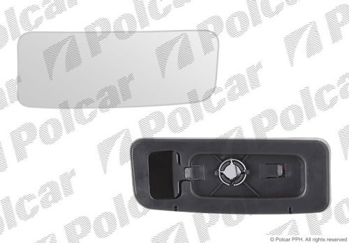 Wkład lusterka lewy dolny podgrzewany Mercedes Sprinter W906 / VW Crafter