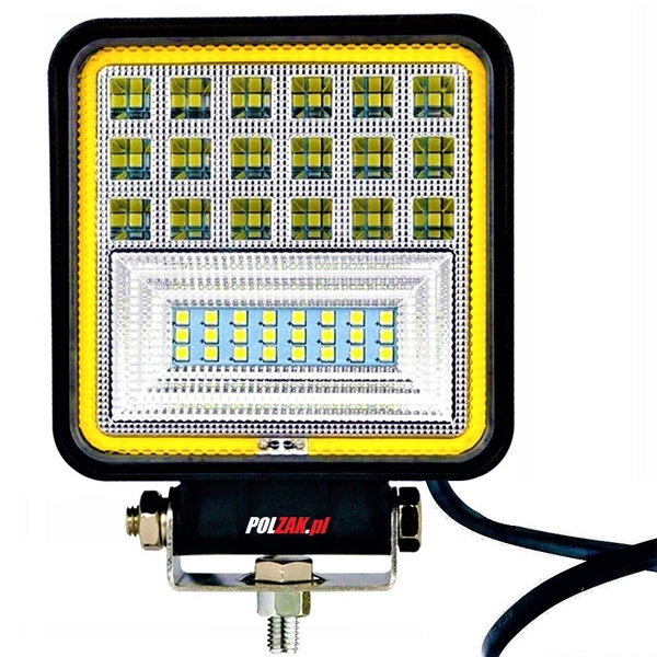 Lampa robocza LED 150 W 12/24 V Dual Color biała/pomarańczowa IP65