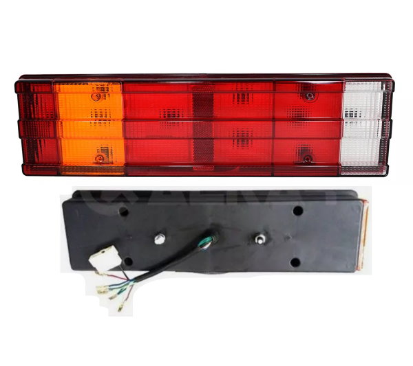 Lampa tylna lewa 8 kabli 7-segmentowa Mercedes Sprinter Atego Vario VW LT