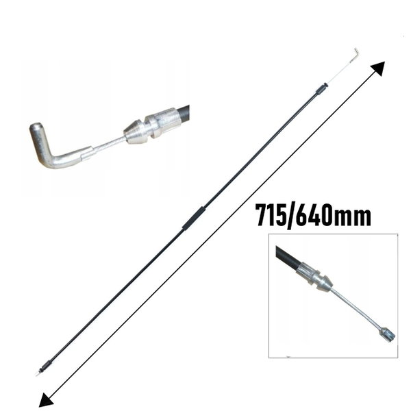 Linka zamka drzwi tylnych 715/640 mm Renault Master III 2010-2024