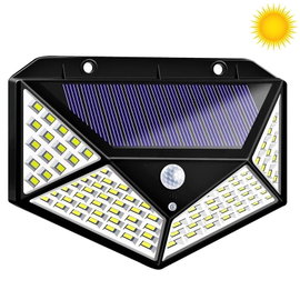 Lampa solarna 100 LED z czujnikiem ruchu i zmierzchu Lampka słoneczna