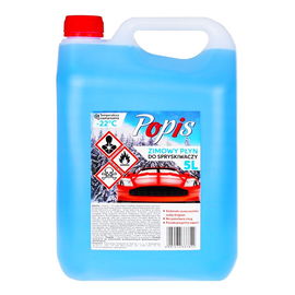 Zimowy płyn do spryskiwaczy do -22°C Metanol 25% Zapachowy Bańka 5L