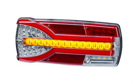 Lampa tylna LED 12V 24V NEON Dynamiczny Kierunek Lewa tył Naczepa Przyczepa