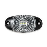 Lampa obrysowa biała LED z przewodem 2×0,75mm 12V 24V Naczepa