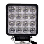 Lampa Robocza 48W Halogen LED 16 Diod 12V Światło ROZPOSZONE 107x107x55 Gruba