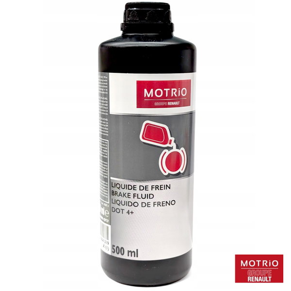 Płyn hamulcowy DOT 4+ MOTRIO 500 ml DOT-4 Plus 0,5 L Renault 8660004319