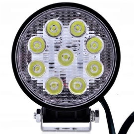 Lampa Robocza Halogen LED 27W 9 Diodowa 12V 24V Światło cofania Okrągła