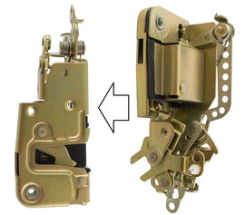 Zamek LEWY przód drzwi Kierowcy Volkswagen Transporter T4 Caravelle 1990-03