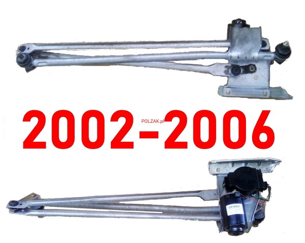Mechanizm wycieraczek Fiat Ducato 2 Peugeot Boxer Citroen Jumper 2002-2006