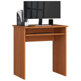 Małe biurko komputerowe, DESKO, 68x51x74 cm, olcha, mat