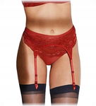 PAS DO POŃCZOCH KWIATY TRIUMPH AMOURETTE CHARM S W ROZMIARZE 44 XXL CZERWon