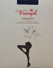 RAJSTOPY DAMSKIE XS 34/36 Triumph Cocoon 70 OPAQUE Tights czarny