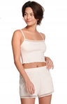 Triumph sloggi biustonosz bawełniny sloggi Go Ribbed Crop top S 36 6308/PB