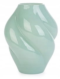 Zestaw 2 szklanych wazonów na kwiaty Daven Green 16x20 cm