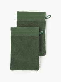 Rękawica kąpielowa z bawełny organicznej Premium, 2 szt.