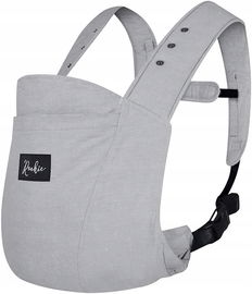 Nosidełko dla niemowląt ROOKIE Baby Konnekt Bawełna organiczna (szary)
