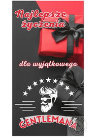 Kartka okolicznościowa - Dla Super FACETA DL (A) 10 x 21cm. Nr.00814