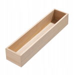 Drewniany organizer do szuflady - Extra długi 38 x 8.4 x 6.3 cm