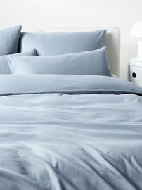 Poszwa na kołdrę z flaneli Biba B 240 x L 220 cm niebieska