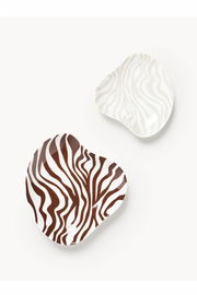 Komplet talerzyków porcelana ZELLA małe 2 sztuki