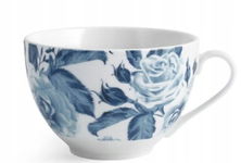 H & H Filiżanka Jumbo niebieska , porcelana 370 ml.