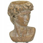Doniczka David Concrete Gold 9,5 x 9 x 14,5cm betonowa