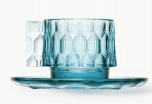 Kartell Jellies Family Zestaw 4 filiżanek do kawy Jasny niebieski