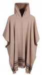 Febronie Poncho Faro (brązowe)