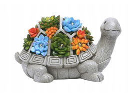 Żółw lądowy solarny figurka led ozdoba do ogrodu