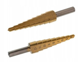 JOBI WIERTŁO STOŻKOWE TYTAN 4-12 MM HSS 1szt