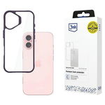 3MK SatinArmor+ Case iPhone 16 6.1"fioletowy/purple Military Grade