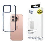 3MK SatinArmor+ Case iPhone 16 Pro 6.3"niebieski/blue Military Grade