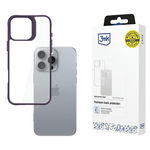 3MK SatinArmor+ Case iPhone 16 Pro Max6.9" fioletowy/purple Military Grade