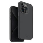 UNIQ etui Lino Hue iPhone 15 Pro 6.1"Magclick Charging szary/charcoal grey