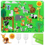 Tablica Filcowa Zoo Zestaw Kreatywny dla Dzieci