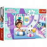 Puzzle Koci Domek Gabi 60 elementów Trefl 17393