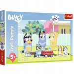 Puzzle Bluey 100 elementów Trefl Wesoły Świat