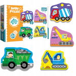 Puzzle Baby Pojazdy na Budowie Trefl 36072 - 4 Układanki