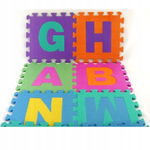 Puzzle Piankowe 36el. Alfabet Cyfry Mata + Torba 2709